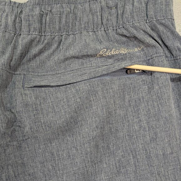 Eddie Bauer Shorts Mens L Gray Athleisure Coastal Beachwear Lounge Performance - Picture 4 of 11